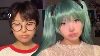 Hatsune Miku Cute Makeup Look ☆ Tutorial