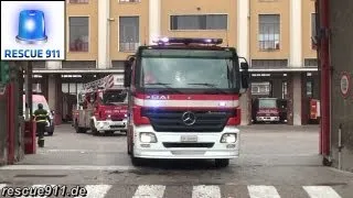 [Fire response Milan, Italy] APS + AS + Carro Soccorso Comando Provinciale VVF Milano