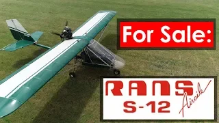 Rans S-12 HAS BEEN SOLD! (Eugene, Oregon) PART 2 of 2