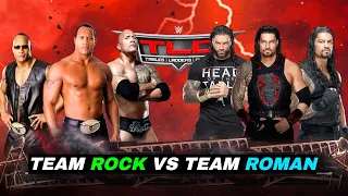 Can 3 Different Roman Reigns Defeat 3 Different Rock WWE 2K22