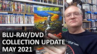 BLU-RAY + DVD Movie Collection Update - May 2021 (Horror / Action / Sci-Fi / Martial Arts)