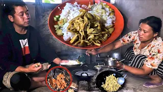 Bhumi village kitchen ||  jungle mushroom curry || Organic wild food & natural  Cook || Bhumi  ||