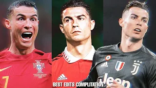 BEST RONALDO EDITS COMPLITATION - GOALS & SKILLS | BEST TIK TOK REELS COMPLITATION #5