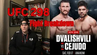 UFC 298 - Cejudo vs Dvalishvili