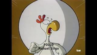 Entrega premio a Pollo Mejor Cortometraje de Animación en los Goya 2002