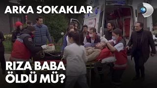 Suikaste uğrayan Rıza Baba öldü mü? Arka Sokaklar 610. Bölüm