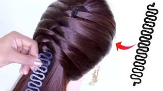 Beautiful French braid Hairstyle using Tool - Unique Hairstyle ideas for party | Hairstyle girl