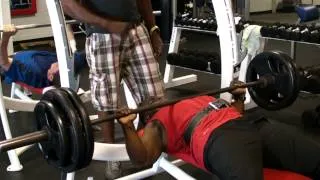 350/415 Bench Press plus Workout