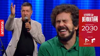 Radu Pietreanu a venit la Stand-Up Revolution în calitate de invitat special