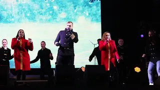 ансамбль "Юность Днепра"  23.12.18  Майдан  Героев  Hit The Road