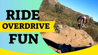 MTB RIDE Overdrive |Technical fun trail in Murrieta CA | Juls King MTB