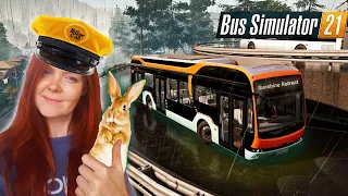 ХВАТАЕМ УШАСТЫХ / BUS SIMULATOR 21 прохождение #3 / Bus Simulator 21 gameplay / Симулятор автобуса