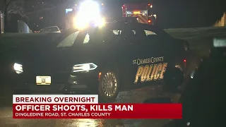 Gun-wielding man fatally shot by officer in St. Charles County, police say