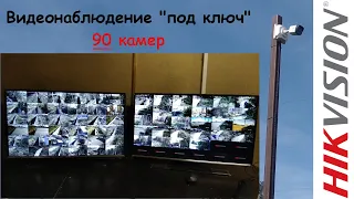 Система видеонаблюдения 90 камер на базе Hikvision. Обзоры оборудования, лайфхаки.