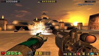 Serious Sam The First Encounter -  прохождение одним новым оружием - Великая пирамида