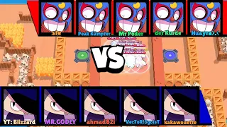 5 Edgar Vs 5 El Primo | Brawl Stars