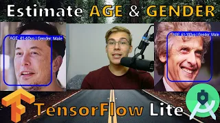 Use TensorFlow Lite to Estimate Age & Gender of Faces on Android | Android TensorFlow Lite #2