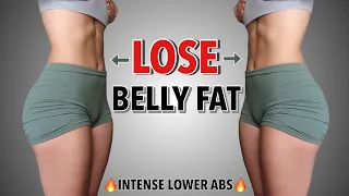 Intense LOWER ABS Workout (Lose Lower Belly Fat) - 8 Minute Home Workout