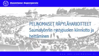 Kopparipeli: Saumalyönnin kiinniottamainen rystypuolelta