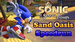 Sonic and the Secret Rings - Sand Oasis Speedrun - 01:17:80