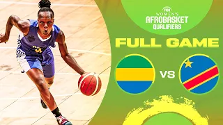Gabon v Congo DR | Full Basketball Game | FIBA Women's AfroBasket 2023 - Qualifiers
