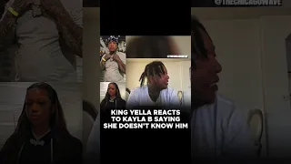 King Yella reacts to Kayla B saying she doesn’t know him during an interview with SayCheese TV 🗣