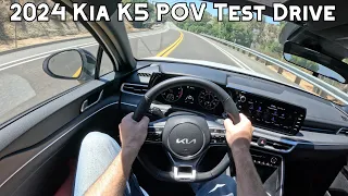 2024 Kia K5 GT Line POV Test Drive