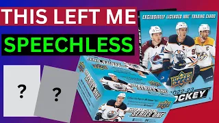INSANE!! OPENING A 2022-23 UPPER DECK SERIES 1 RETAIL BOX AND BINDER!!