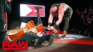 Braun Strowman and Elias clash in first-ever Symphony of Destruction Match: Raw, March 5, 2018