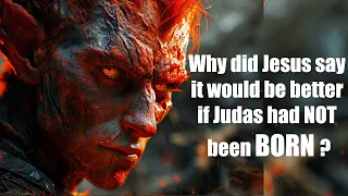 Why did Jesus say it would be better if Judas had not been born?