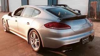 SOUND: 2016 Porsche Panamera Turbo Exhaust /Start Up /Short Drive