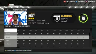 NBA 2K23: How To Create and Edit Custom Rosters!