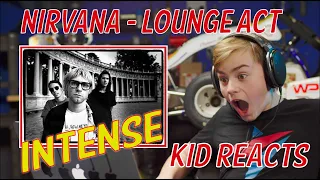 Nirvana Reaction - Lounge Act | Gen Alpha Kid Reacts to Grunge Music #nirvana #musicreactions