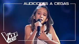 Celia Puntas - "Ángel caído"  | Blind auditions | The Voice Kids Spain 2024