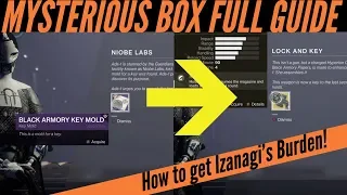 Mysterious Box & Izanagi's Burden FULL GUIDE (Destiny 2 Black Armory)
