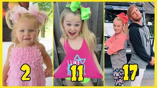 JoJo Siwa transformation From 0 to 17 Years Old 2021