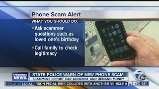 State police warn of car accident phone scam