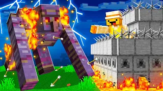 OP BOSSES vs The Most Secure House in Minecraft