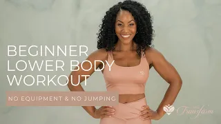 Beginner Lower Body Workout - No Jumping & No Equipment!