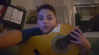i played a guitar.......