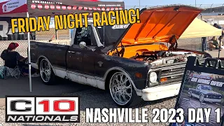 C10 Nationals Nashville 2023 Friday Night Racing + trucks galore! Day 1 #C10Nationals