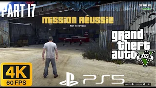 GTA 5 PS5 Gameplay Walkthrough Part 17 - RON LE NERVEUX [4K 60FPS ] -No Commentary