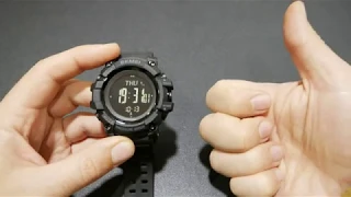 Самые функциональные Skmei 1358 измерят ВСЕ - Compass, Barometer, Thermometer и т.д.