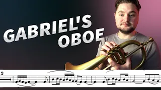 Gabriel's Oboe' on Flugelhorn (with Sheet Music)