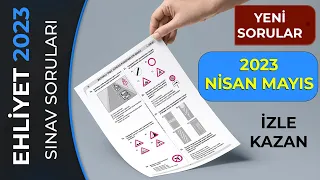 EN ÇOK SORULAN NİSAN Ehliyet Sınav Soruları - Ehliyet Sınav Soruları 2023 - Çıkmış Ehliyet Soruları