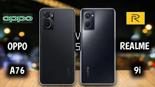 oppo a76 vs realme 9i || realme 9i vs oppo a76 || full comparison