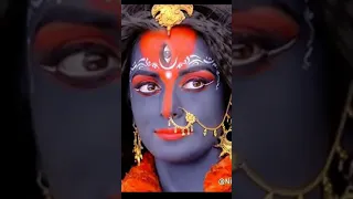 mahakali makeup pooja sharma inspired makeup look 4 #shorts #mahakali #poojasharma #viralshorts