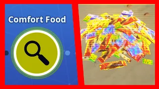 Comfort Food : Collect junk food in a 70+ Thunder Route 99 or Ghost Town zone || Fortnite STW