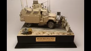 M1234 Maxxpro Plus Road/Checkpoint Diorama 1/35