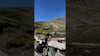 Solitude surrounding #dog #adventure #mountains #adventuregoats #alpinelake #solitude #travel